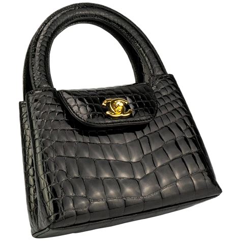 chanel crocodile bag green|crocodile Chanel handbags sale.